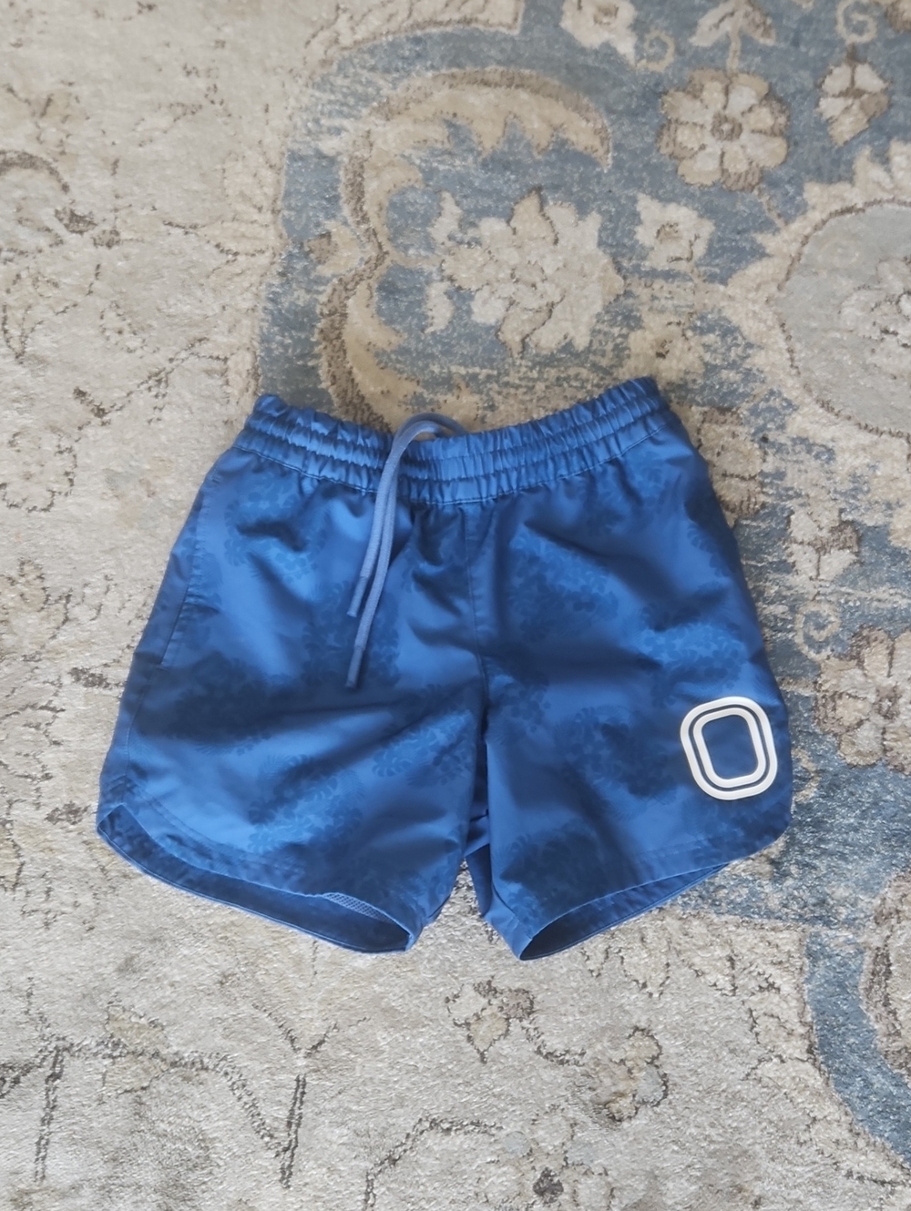Overtime Kid's Swim Trunks with White Patch